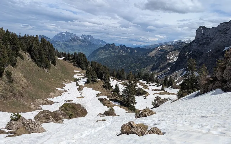 Landschaft bei Amden – Arvenbüel