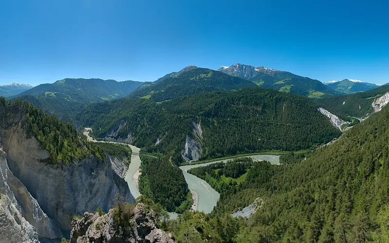 Landscape near Disentis 3000