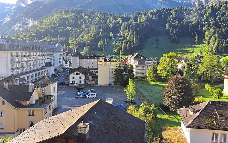 Landscape near Engelberg-Titlis