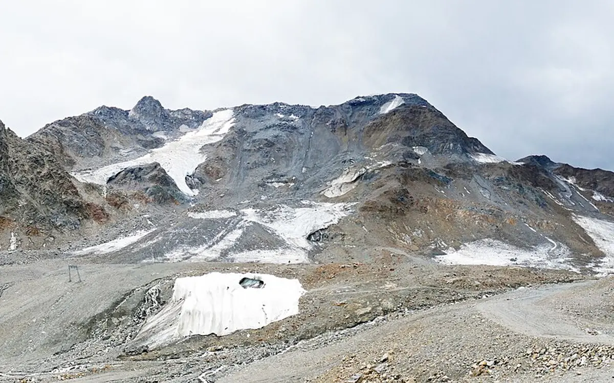 Landschaft bei Kaunertaler Gletscher