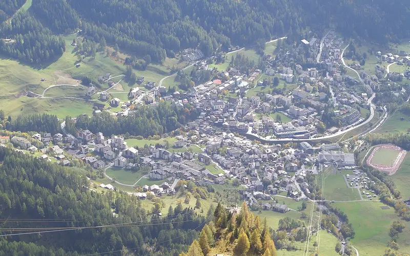 Landscape near Leukerbad – Torrent