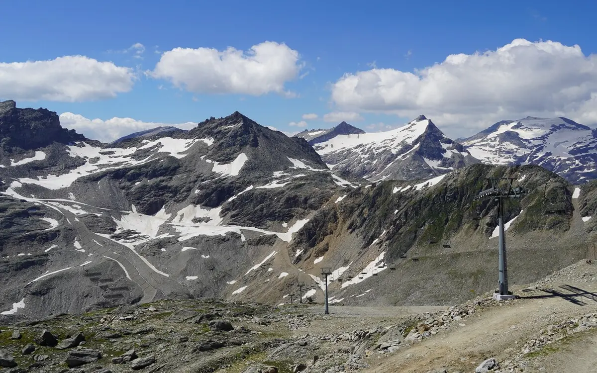 Landschaft bei Mölltaler Gletscher