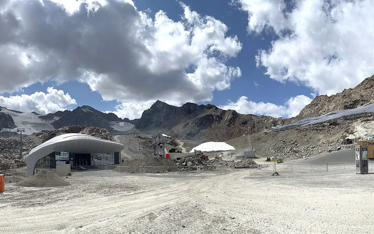 Landscape near Pitztaler Gletscher