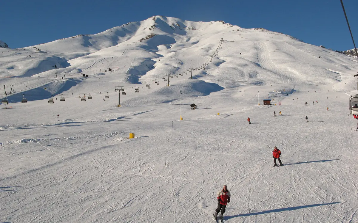 Landschaft bei Presena / Passo Tonale