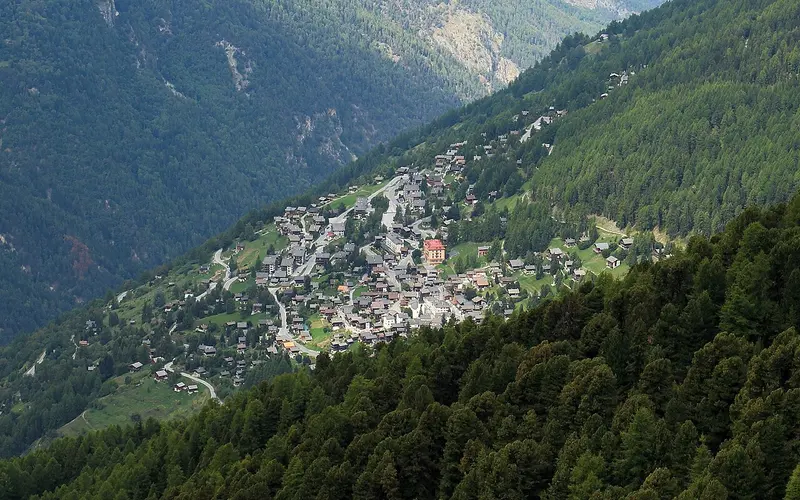 Landschaft bei Saint-Luc / Chandolin