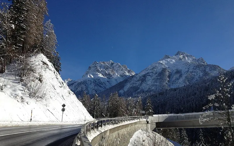 Landscape near Scuol – Motta Naluns