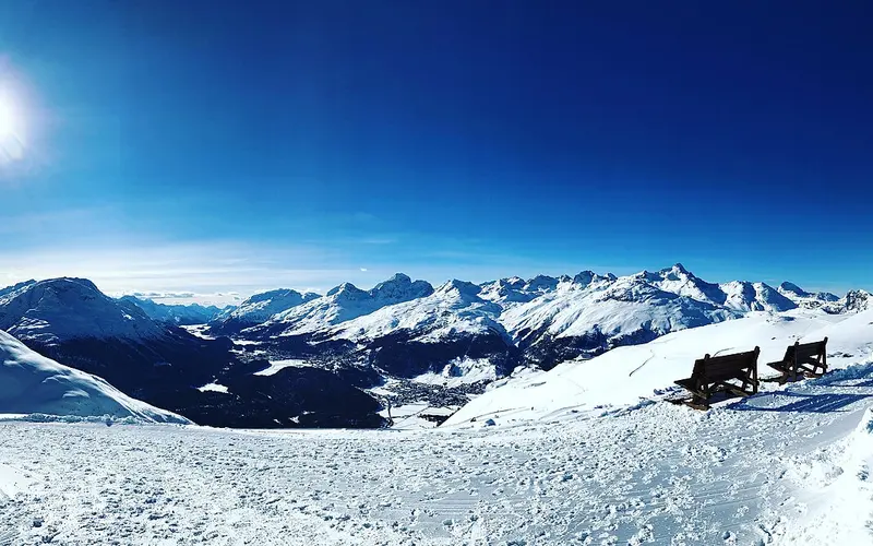 Landscape near St. Moritz – Corviglia