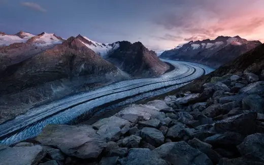 Landscape near Aletsch Arena