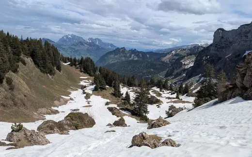 Landscape near Amden – Arvenbüel