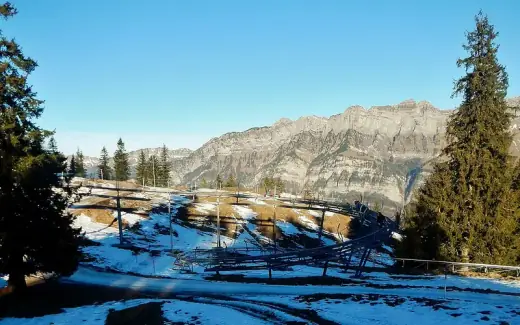 Landscape near Flumserberg