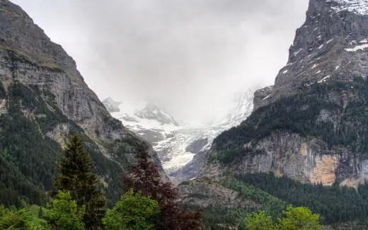 Landscape near Grindelwald-Wengen