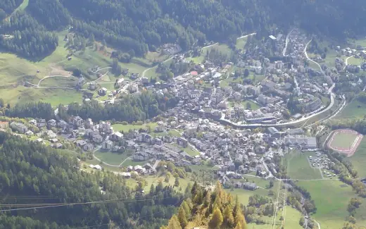 Landscape near Leukerbad – Torrent