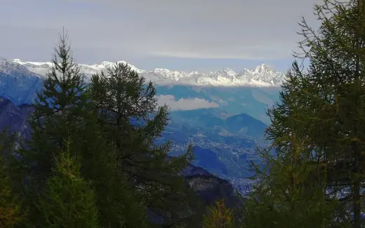 Landscape near Ovronnaz
