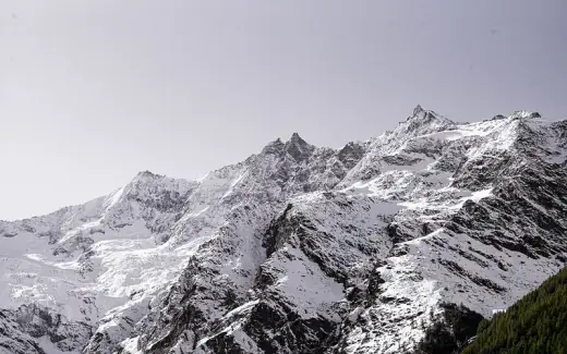 Landscape near Saas-Fee