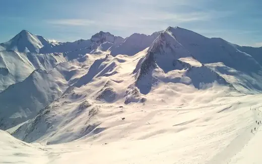 Landscape near Samnaun / Silvretta Arena