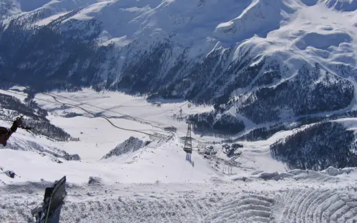Landscape near Schnalstaler Gletscher