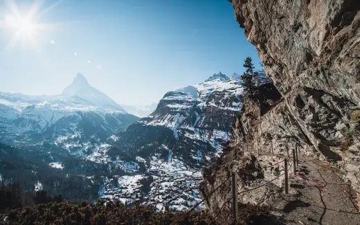 Landscape near Zermatt – Matterhorn